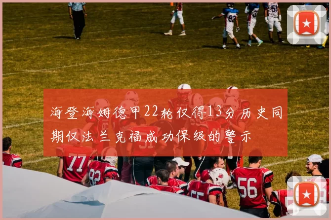海登海姆德甲22轮仅得13分历史同期仅法兰克福成功保级的警示